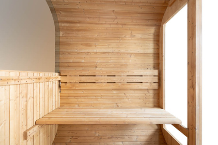 MO-2118 SQUARE dārza sauna 210x180x210 cm - moderna āra sauna dārzam, egles koks, relaksācijai un labsajūtai