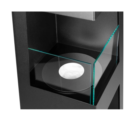 Bioșemineu de sine stătător Pyramid Garden - un șemineu organic elegant și eficient pentru casă și grădină