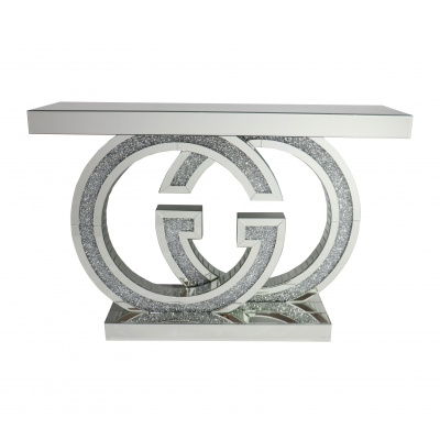 CONSOLE EN VERRE GOCCI – luxe et prestige dans un style transparent