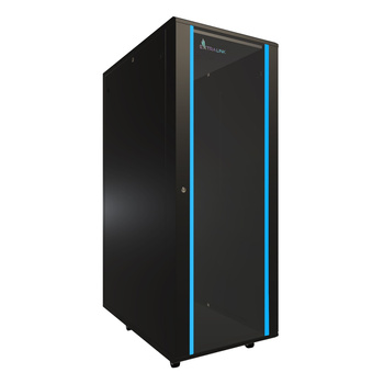 "Extralink" 37U 600x1000 Black | stovo spinta | vertikali spinta