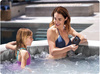 Jacuzzi Gonfiabile INTEX 28442 – SPA per 6 persone, 216 x 71 cm con idromassaggio, WiFi e set premium