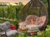 Biokominek wolnostojący Sunset Garden Mini biały mat – kompaktowy, bezdymny kominek na bioetanol do małych wnętrz i na balkon