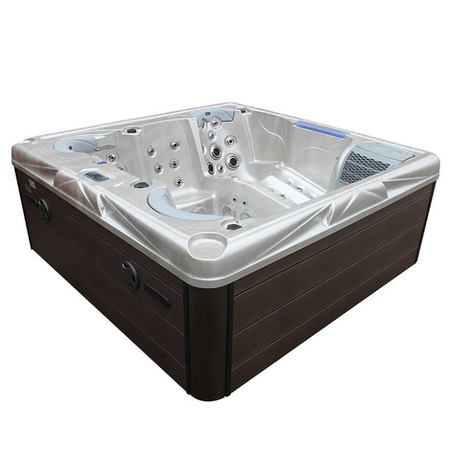 Garden Jacuzzi SPA205T White Pearl Coffee Casing 230x230 cm – elegance and relaxation in a home SPA