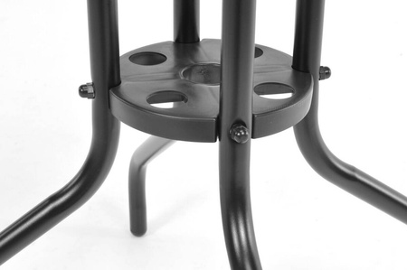 Okrogla vrtna miza CAPRI 80 | vrtna miza, terasa, sprostitev na prostem