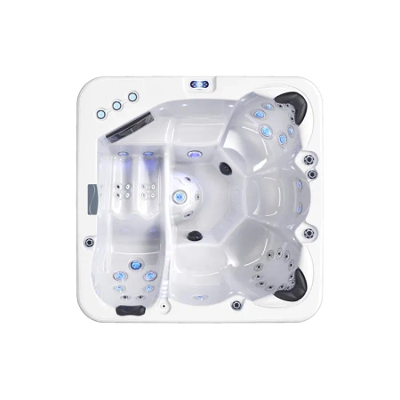 Jacuzzi da esterno LX con getti e Bluetooth – spa idromassaggio di lusso con pompe massaggianti