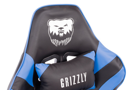 Геймърски фотьойл Grizzly FORCE - син