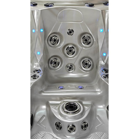 Jacuzzi da esterno SPA747 F27 210x210 cm – comfort ed eleganza