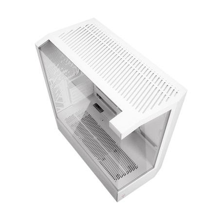 Darkflash DY460 (valge) arvutikarp + 4 ARGB ventilaatorit