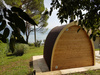 Sauna exterior Pod 300 / Estufa eléctrica o de leña Harvia / Abeto escandinavo de alta calidad (Thermowood) | Wellness | Relax | SPA | SPA en Casa | Madera Natural