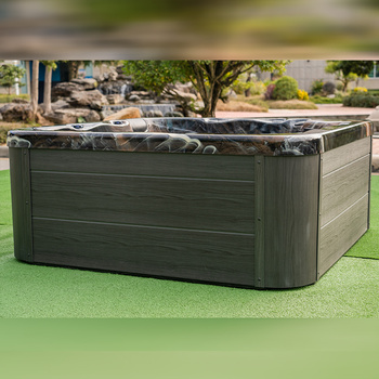 LED Jacuzzi with Hydromassage for 6 people - Acrylic CE, Outdoor Spa, Outdoor Spa Bathtub