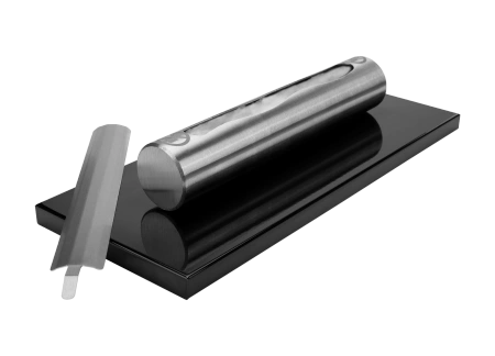 Vabalt seisev biokamin Stainless black gloss - kaasaegne ja elegantne bioetanooli kamin