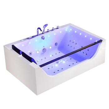 Sūkurinė vonia namams | Balta 42 purkštukai 180×120 | Jacuzzi