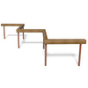 Curved wooden balance beam S702 — coordination & balance through play (ages 3–12)