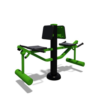  Maszyna do prostowania nóg (Leg Extension) SM126 – urządzenie outdoor dla 2 osób, siłownia outdoor