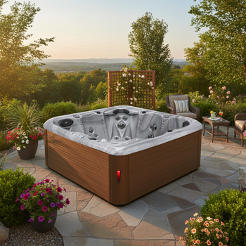 Havejacuzzi SPA753 200x200 cm – kompakt afslapning i moderne stil