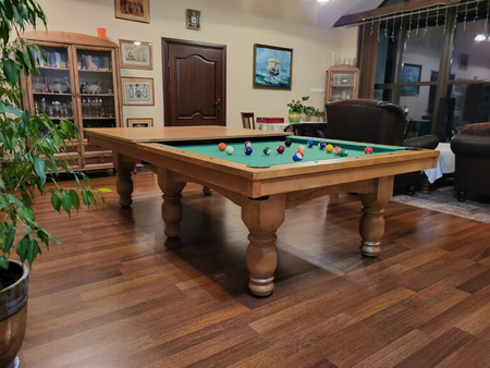 Billard Wiktoria – Table 3-en-1 : Billard, Salle à Manger et Ping-Pong