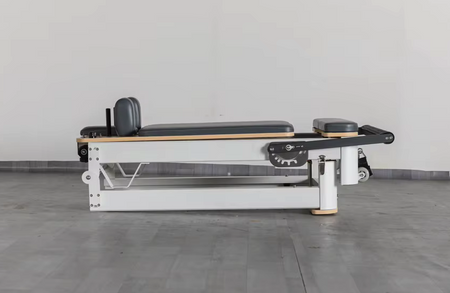 Foldable Reformer Pilates YP001 Aluminum | Professional Yoga & Fitness Equipment | Quality-Spa Fitness