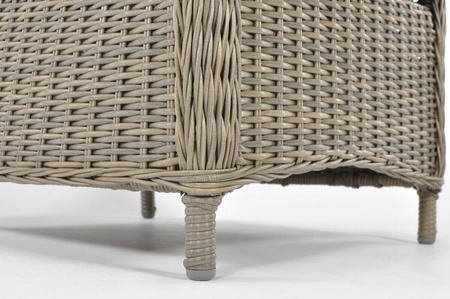 Ekskluzīvs SONATA krēsls ar kāju balstu | ērts dārza krēsls, moderns stils, terase un balkons