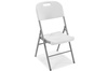 Chaise de restauration pliante - blanche