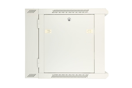 Extralink 12U 600x600 AZH grå | rackskap | veggmontert, dobbel seksjon