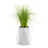 Witte flavi tuinpot met verlichting