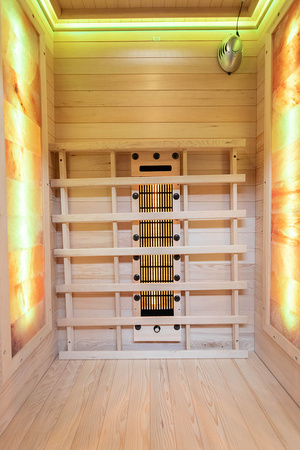 MO-RL1ST Infravörös szauna sókővel + turmalinokkal | Wellness | Relax | Spa | Luxus relaxáció | Panoráma üveg | Wellness | Relax | Spa | Luxus relaxáció | Panoráma üveg | Panoráma üveg