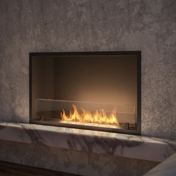 Arzător cu bioșemineu INSIDE BLACK 800 - stil, confort și căldură ecologică