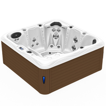 Záhradné jacuzzi SPA753 200x200 cm – kompaktný relax v modernom štýle
