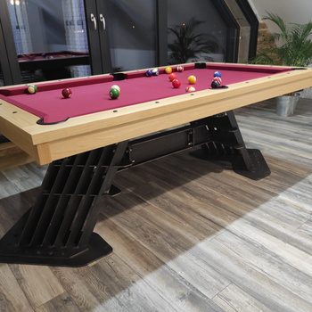 Monster – Stół Bilardowy z Płytą Kamienną i Drewnianą Ramą