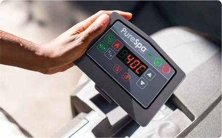 Надувний гідромасажний басейн на 4 особи 196x71 см WIFI преміум-аксесуари INTEX 28440