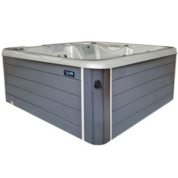 Sodo sūkurinė vonia SPA566 200x200 cm - prabangi SPA vonia su sūkurine vonia sode ir terasoje