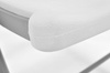 Chaise de restauration pliante - blanche