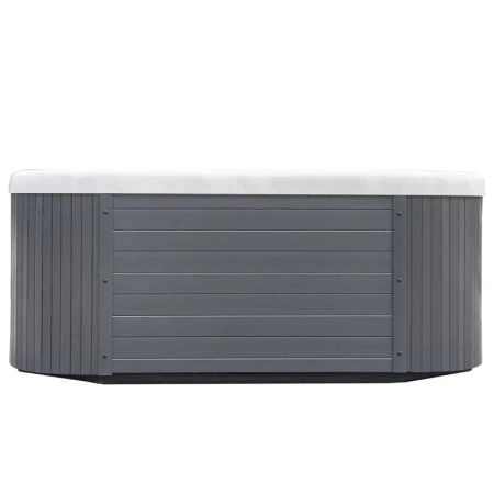 Grande jacuzzi exterior para 5 pessoas – banheira SPA espaçosa com hidromassagem