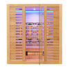 MO-RL4ST Infrared sauna with salt stone + tourmalines | Luxury Relaxation | Ready to Assemble