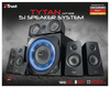Black computer speaker set - Trust GXT 658 Titan 5.1