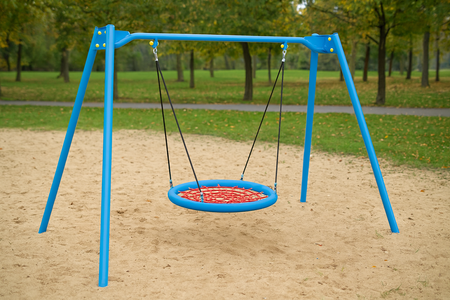 Swing «Bird's nest» TE412 — safe and sturdy playground swing, supports child development