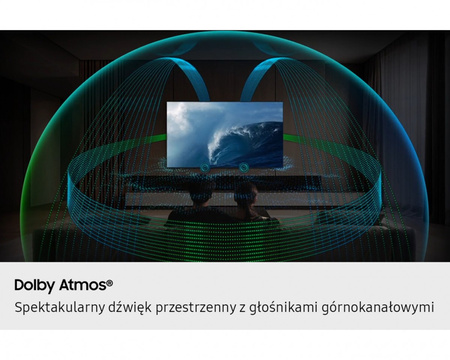 Samsung Neo QLED 50 tuuman 4K-televisio QE50QN80FAUXXH - Ultra HD, Smart TV, Dolby Atmos, Tizen, HDR10+, Quantum HDR, Neo QLED - Moderni televisio olohuoneeseen