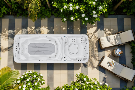     Vana OF-604U – Luxusní SPA vana s hydromasáží a funkcí plavání  