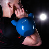 KNV ΜΠΛΕ ΜΑΝΤΕΣΙΔΗ KETTLEBELL VINYL ΕΠΙΚΑΛΥΜΜΕΝΟ HMS