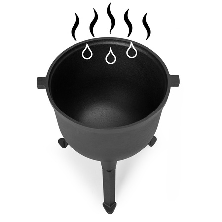 Gietijzeren pot 10L jachtpan grill MultiGarden | tuinmeubelen, ontspanning, modern design