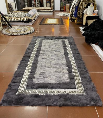 Натуральний овечий килим ручної роботи хутряний килим розкішний подарунок для вашого будинку великий килим з довгим ворсом