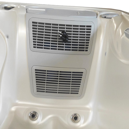 Jacuzzi da giardino SPA566 200x200 cm – lussuosa vasca SPA con idromassaggio per il giardino e la terrazza