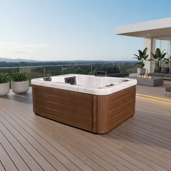 Dvostruka SPA kada Geniss ZR7011 – Jacuzzi s hidromasažom 29 mlaznica, masaža vodom i opuštanje kod kuće, Kućni Spa