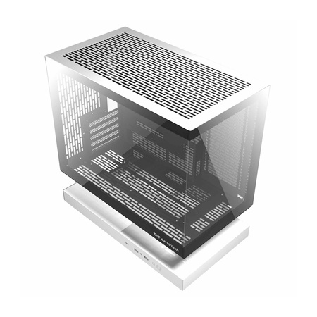 Caixa para computador Darkflash F1 (branca) + 6 ventoinhas ARGB