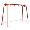 Double Chain Swing TE407-KK — sturdy 2-seat frame for the garden