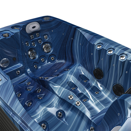 Dārza džakuzi SPA749 200x135 - Spa vanna ar strūklu un LED apgaismojumu