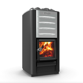 Harvia M3 - Soba de saună pe lemne 16,5 kW cu pietre incluse | Soba tradițională finlandeză