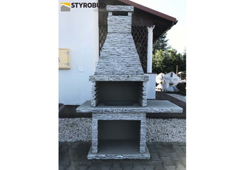 MORFEUSZ betongrill (K13) - robusztus kerti grill esztétikus kivitelezéssel
