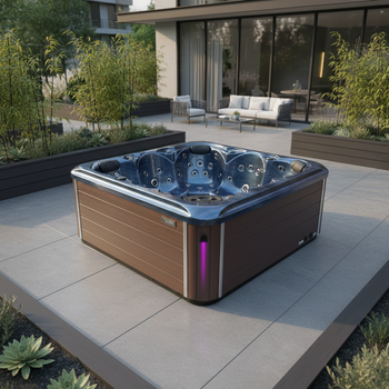 Jacuzzi ogrodowe wanna SPA560 220x220 cm – luksus i pełen relaks w Twoim ogrodzie