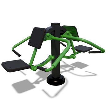 Biceps SM129 – effektive Bizepsmaschine für den Außenbereich (2 Stationen)